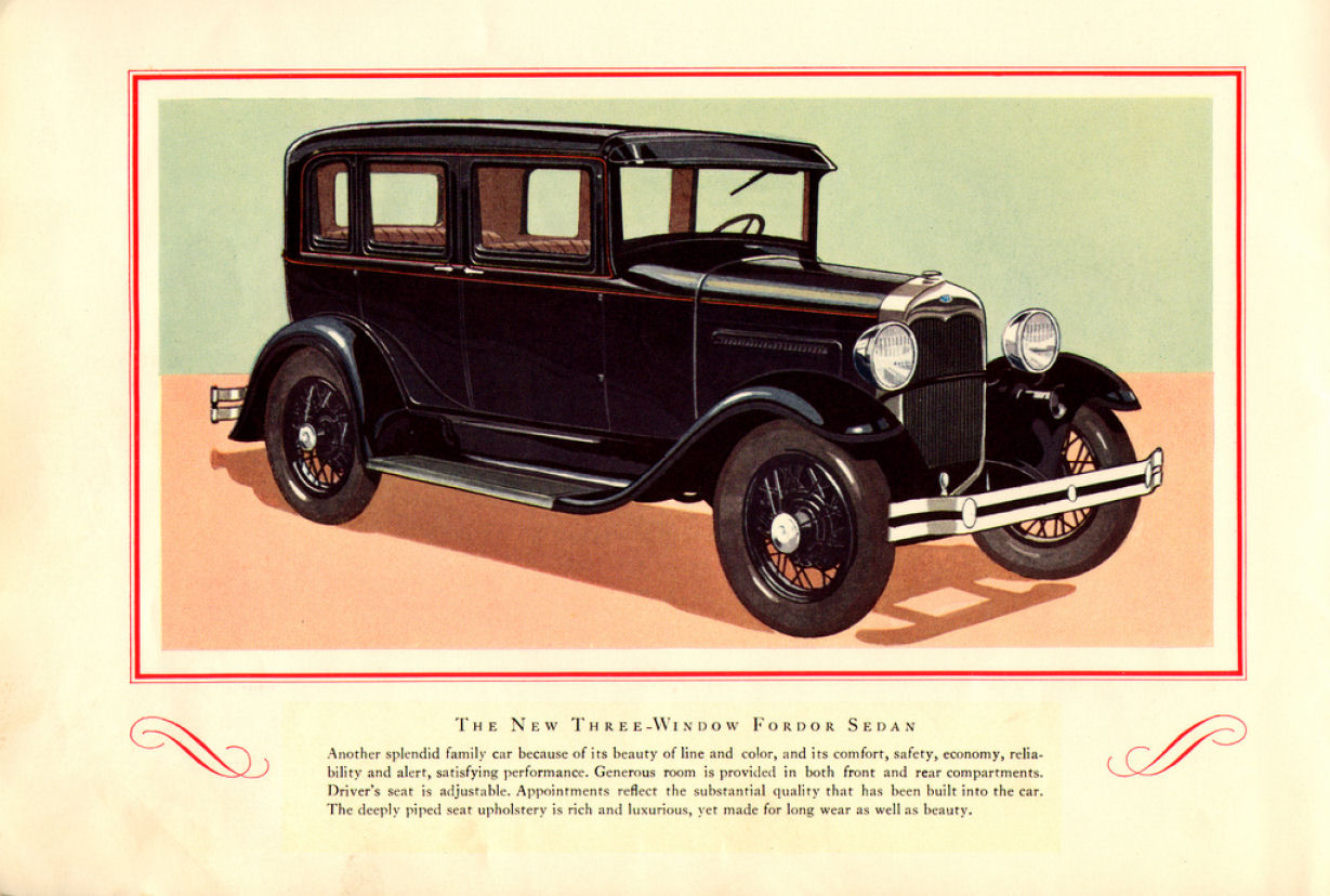 1930 Ford Brochure Page 7